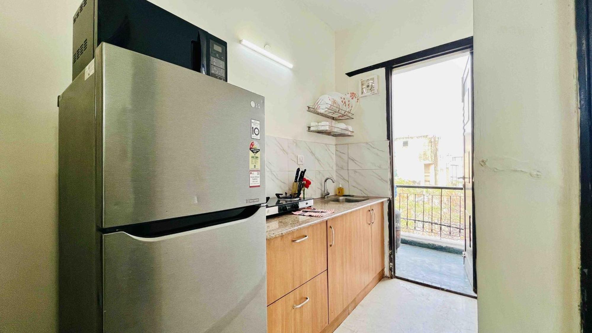 Olive Service Apartments - Greater Kailash New Delhi Rum bild
