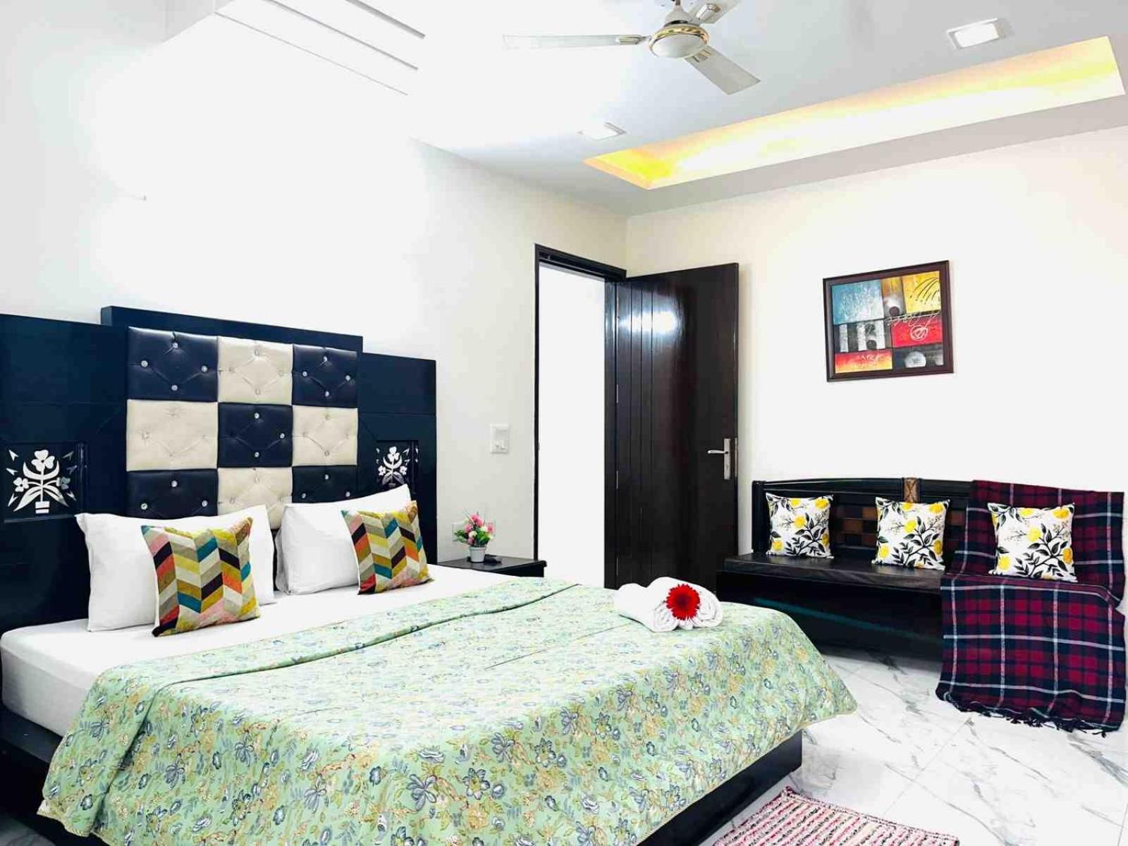 Olive Service Apartments - Greater Kailash New Delhi Rum bild